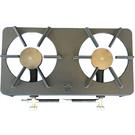 Cast Iron Double Burner Gas Stove