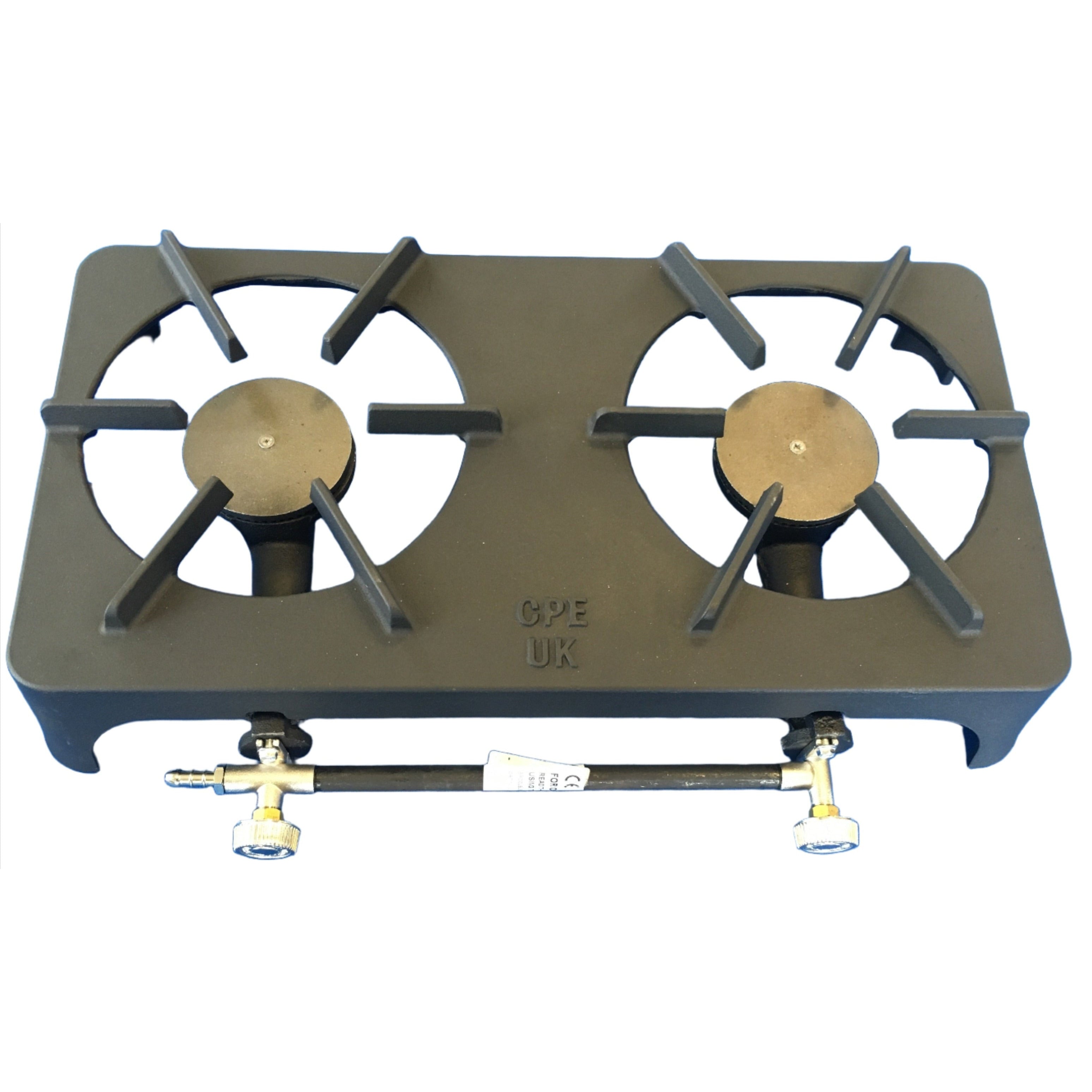 Propane double burner stove hotsell