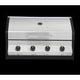 Cadac Meridian 4 Burner Built-In Stainles Steel Barbecue