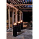 Enders Medium Black Nova Led Fire Pit