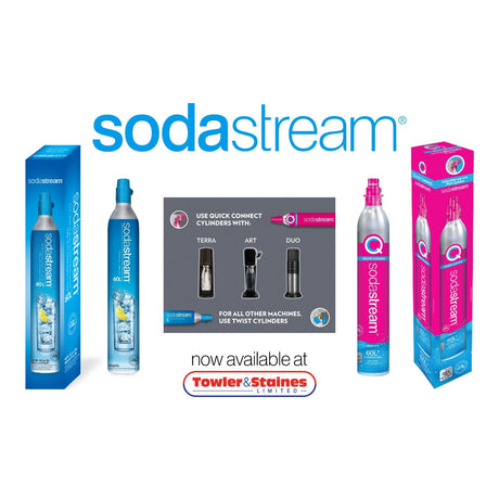 SodaStream 60L Screw in Cylinder