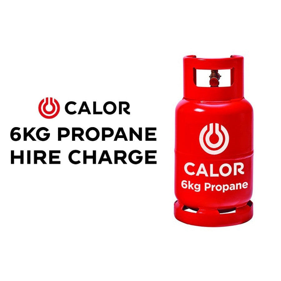 Calor Cylinder Hire Charge for 6kg Propane