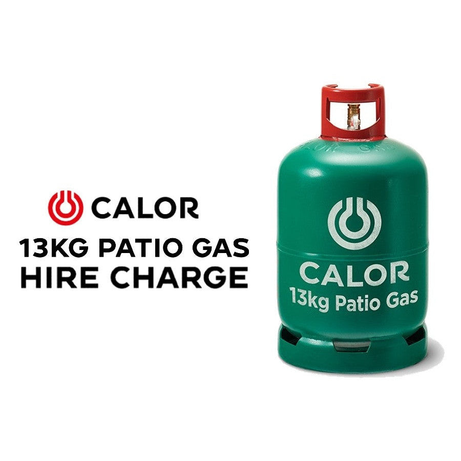 Calor Cylinder Hire Charge for 13kg Patio Gas