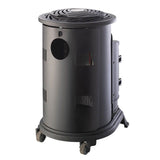 Provence Matt Black Gas Heater with 15kg Butane