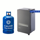 Azure Blue Flame Gas Heater with 15kg Butane