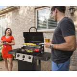 broil king bk310 gas bbq food