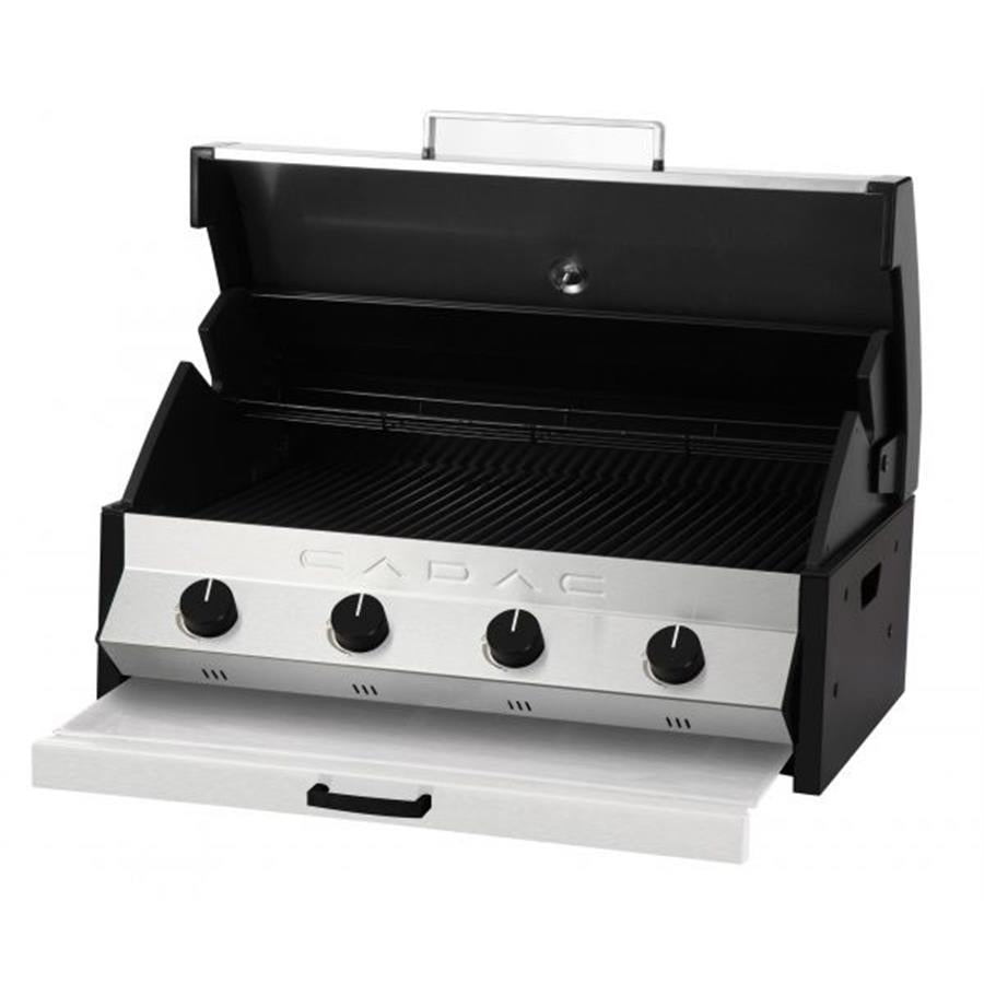 meridian 4 burner built in open hood