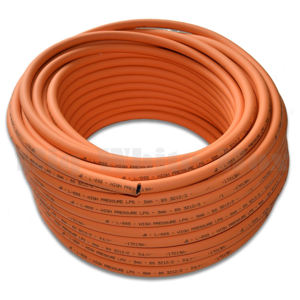 8mm Gas Hose 1Metre - Towler & Staines