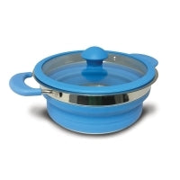 Folding Saucepan Blue 1.5 Litre