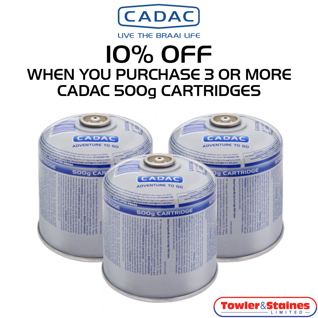 Cadac 500g Butane/Propane Gas Cartridge