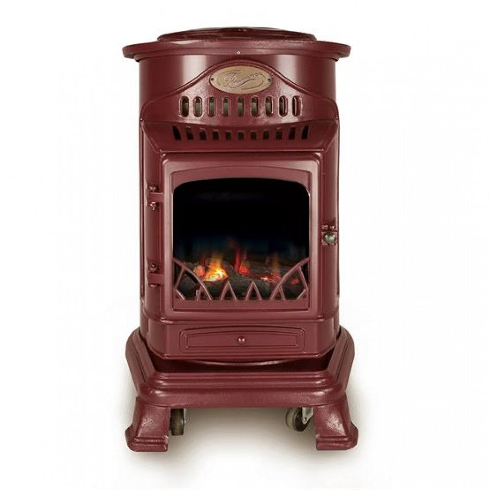 Provence Portable Gas Heater - Burgundy